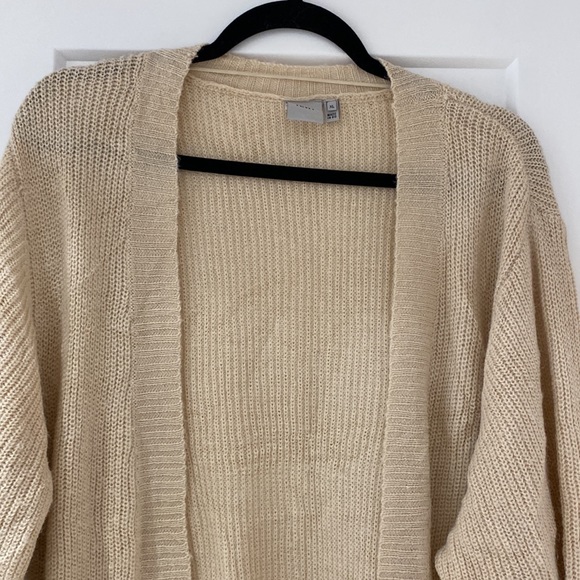 ICHI Knit Cardigan in Sand - Picture 5 of 10